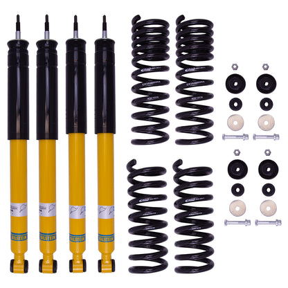Suspension Kit Mercedes-Benz E300 1999-1996 Monotube Front Lowered Height 35mm up to 1095kg Axle Load Rear Lowered Height 30mm up to 1165kg Axle Load Without Electronic Suspension From Chassis # A394036 B12 (Pro-Kit) Bilstein