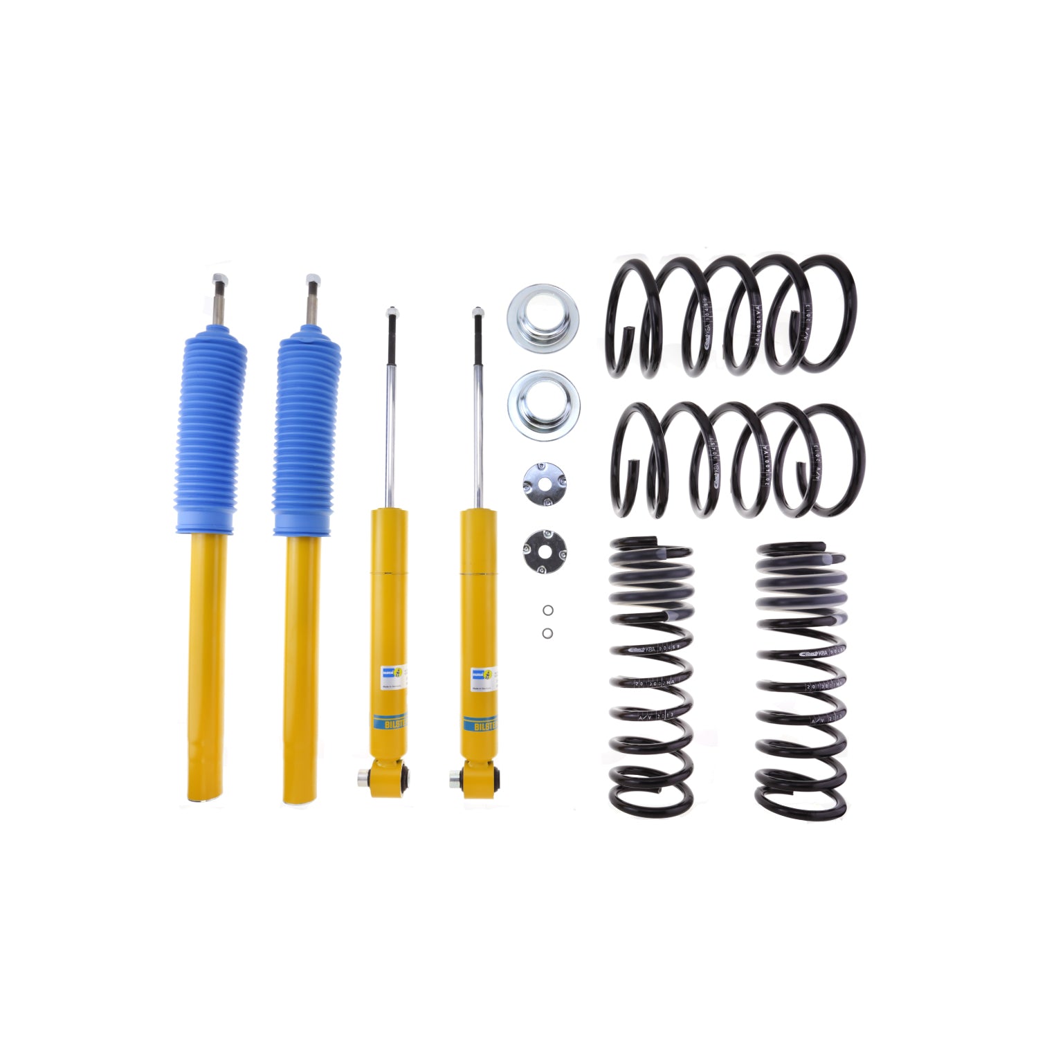 Suspension Kit BMW 525i 1995-1989 Monotube Front Lowered Height 25-35mm up to 970kg Axle Load Rear Lowered Height 20-30mm up to 1300kg Axle Load Without Self-Leveling Suspension Stem 70mm X 14mm. B12 (Pro-Kit) Bilstein