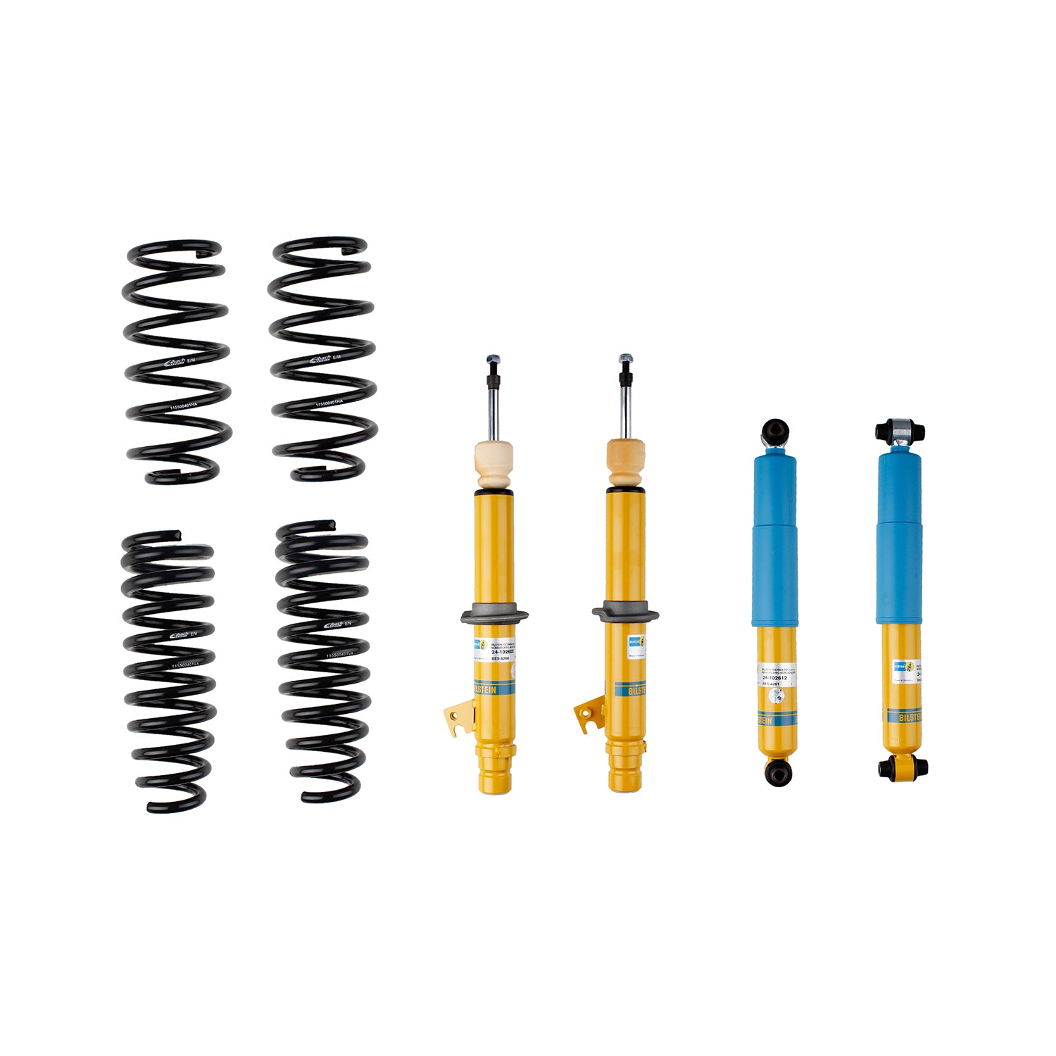 Suspension Kit Mazda 6 2007-2003 Monotube Front Lowered Height 30mm, up to 1040kg Axle Load Rear Lowered Height 30mm, up to 1010kg Axle Load B12 (Pro-Kit) Bilstein