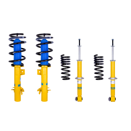 Suspension Kit Mini Cooper Countryman 2016-2011, Cooper Paceman 2016-2013 Monotube Front Lowered Height 30mm, up to 1040kg Axle Load Rear Lowered Height 20mm, up to 940kg Axle Load B12 (Pro-Kit) Bilstein