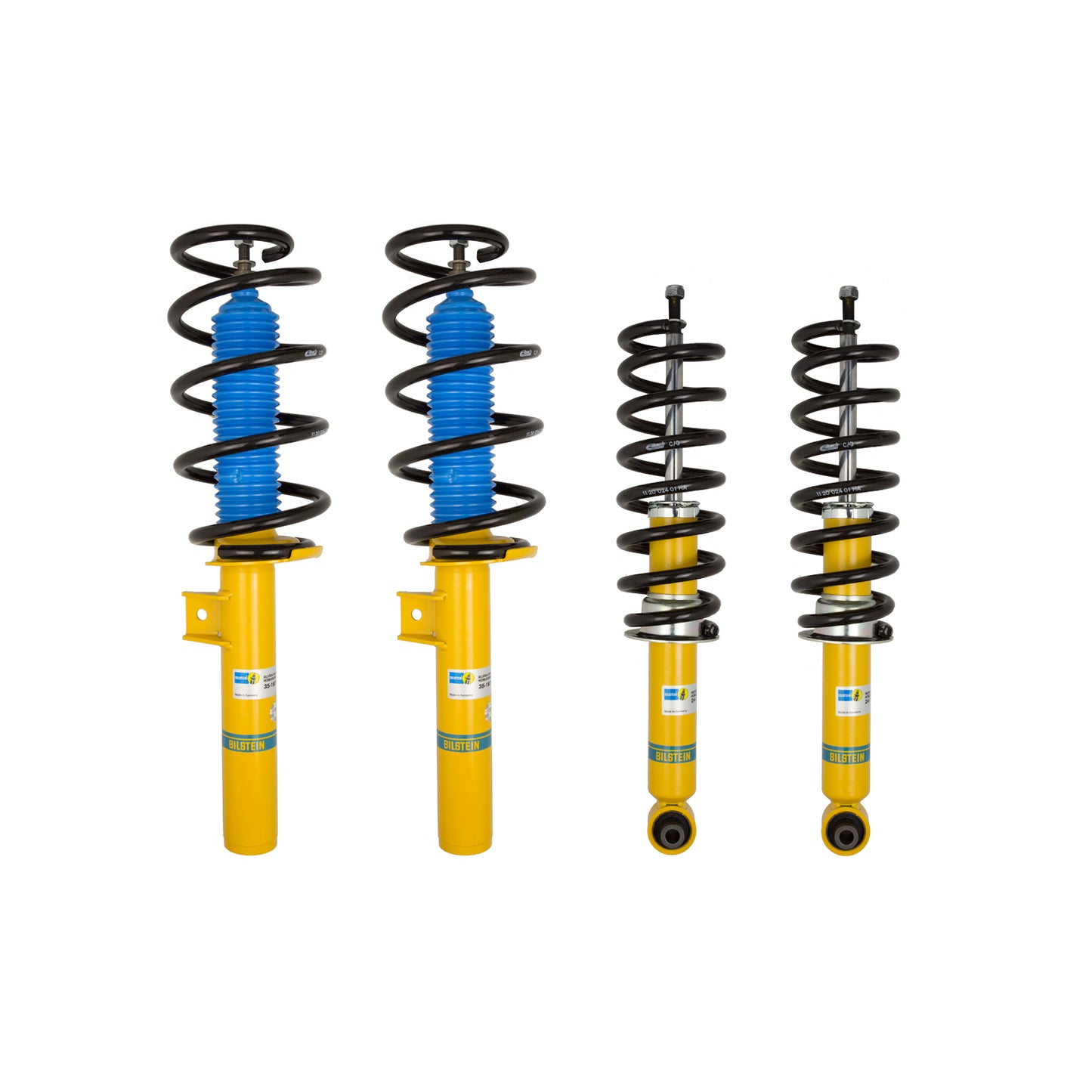 Suspension Kit BMW X3 2017-2011, X4 2016-2015 Monotube Front Lowered Height 30mm, up to 1180kg Axle Load Rear Lowered Height 30mm, up to 1330kg Axle Load Without Electronic Suspension B12 (Pro-Kit) Bilstein