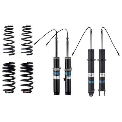 Suspension Kit Porsche 911 2019-2012 Monotube/Twintube Front Lowered Height 20-25mm, up to 775kg Axle Load Rear Lowered Height 15mm, up to 1215kg Axle Load With Electronic Suspension (PASM) B12 (Pro-Kit) Bilstein