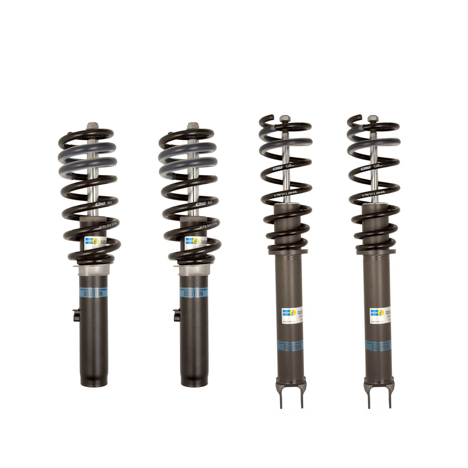 Suspension Kit Porsche 911 2016-2013 Monotube/Twintube Front Lowered Height 20-25mm, up to 800kg Axle Load Rear Lowered Height 15mm, up to 1215kg Axle Load Without Electronic Suspension (PASM) B12 (Pro-Kit) Bilstein
