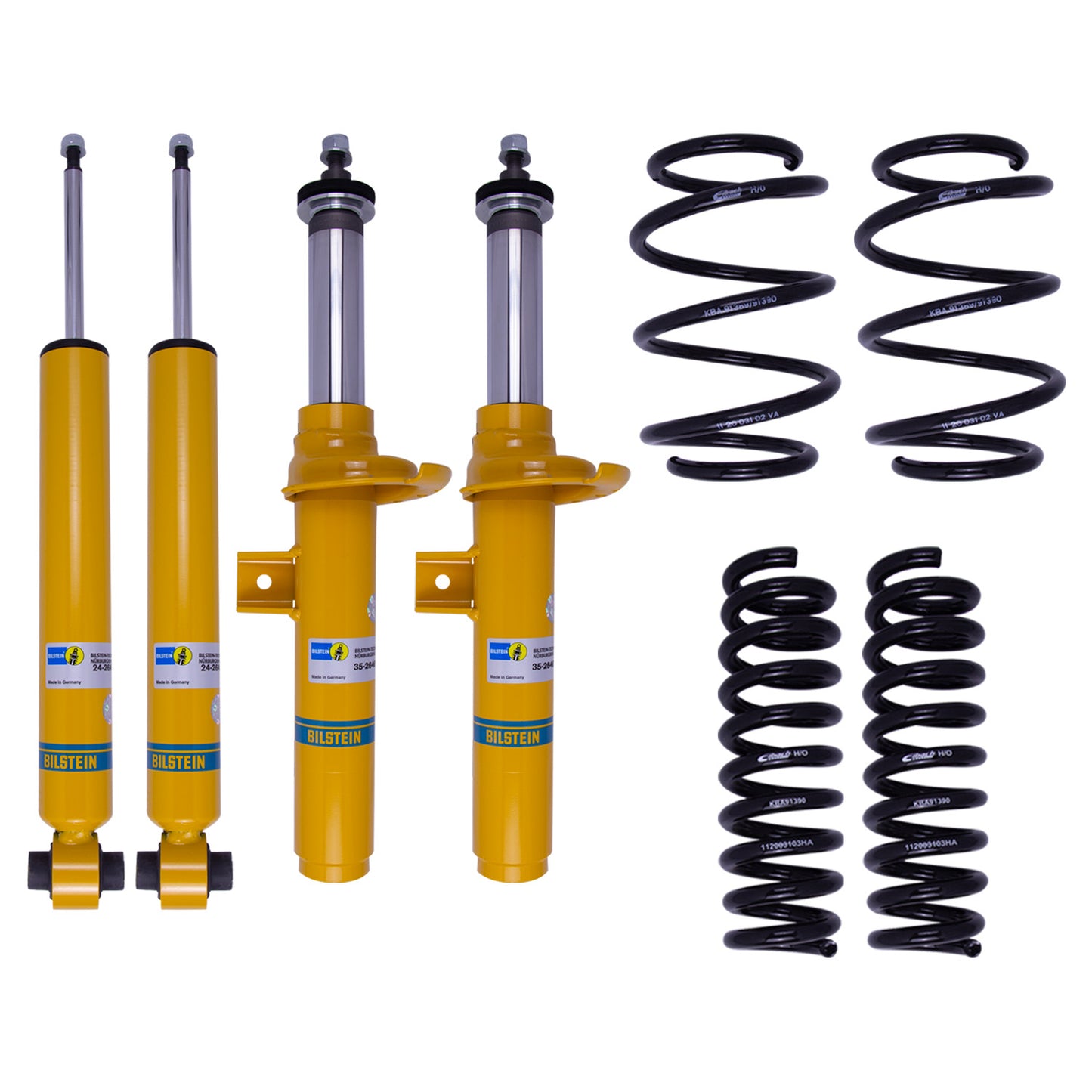 Suspension Kit BMW 428i xDrive Gran Coupe 2016-2015 430i xDrive Gran Coupe 2020-2017 Monotube Front Lowered Height 20mm up to 1010kg Axle Load Rear Lowered Height 10mm up to 1280kg Axle Load Without Electronic Suspension B12 (Pro-Kit) Bilstein