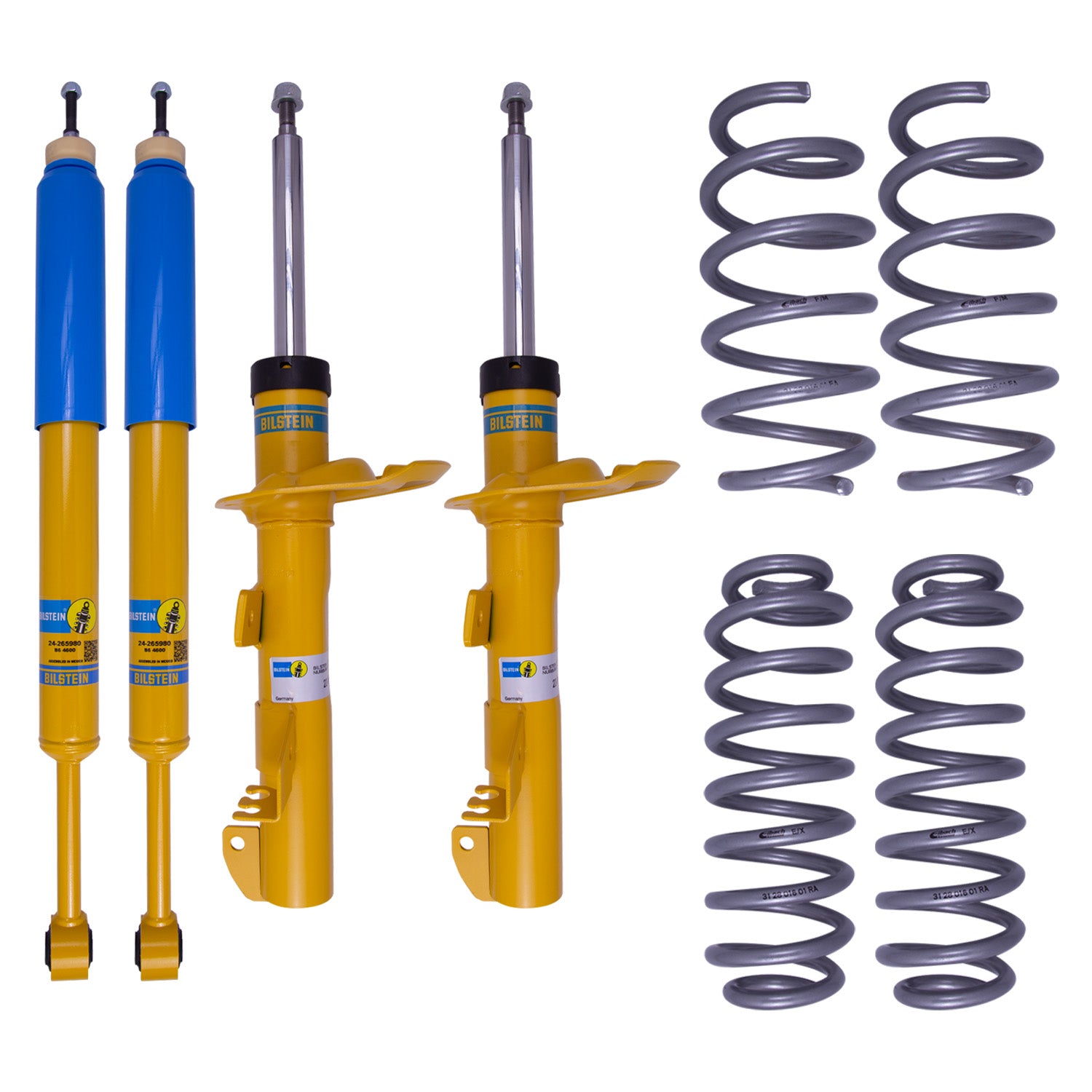 Suspension Kit Jeep Cherokee 2022-2014 Monotube/Twintube Front Lifted Height 30mm, up to 1275kg Axle Load Rear Lifted Height 30mm, up to 1275kg Axle Load With Jeep Active Drive II (4WD) With Off-Road Suspension B12 (Pro-Lift Kit) Bilstein