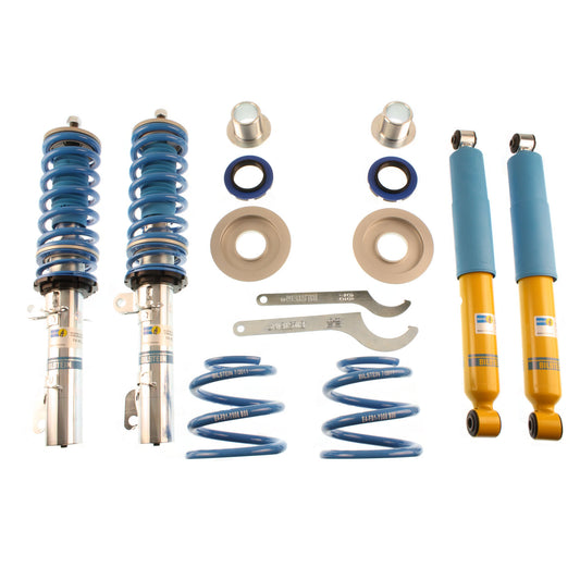 Suspension Kit Audi TT Quattro 2006-2000, Volkswagen R32 2004 Monotube Front Lowered Height 30-50mm, up to 1110kg Axle Load Rear Lowered Height 30-50mm, up to 1080kg Axle Load B14 (PSS) Bilstein