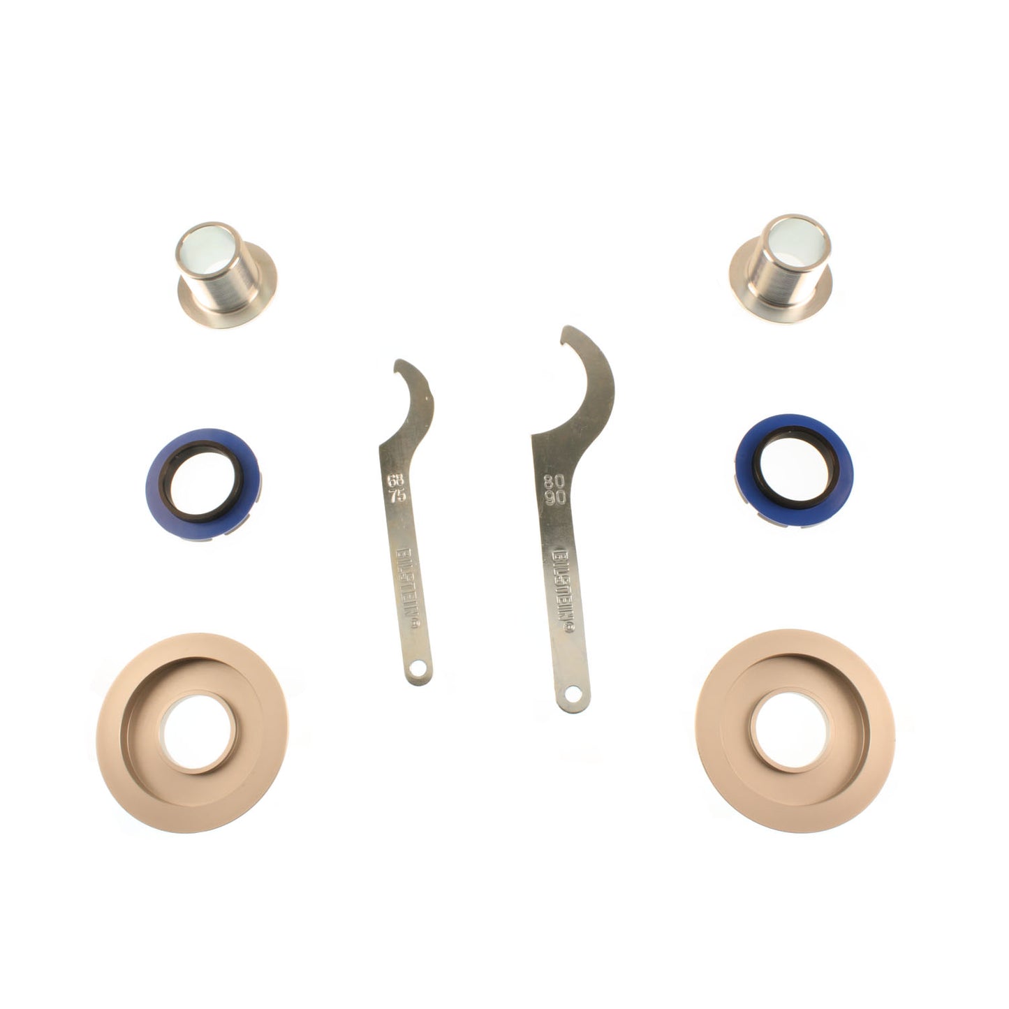 Suspension Kit Audi TT Quattro 2006-2000, Volkswagen R32 2004 Monotube Front Lowered Height 30-50mm, up to 1110kg Axle Load Rear Lowered Height 30-50mm, up to 1080kg Axle Load B14 (PSS) Bilstein