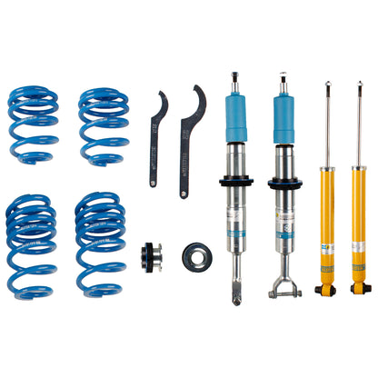 Suspension Kit Audi A6 2004-1998, Volkswagen Passat 2005-1998 Monotube Front Lowered Height 35-55mm, up to 1205kg Axle Load Rear Lowered Height 35-55mm, up to 1130kg Axle Load Without Self-Leveling Suspension B14 (PSS) Bilstein