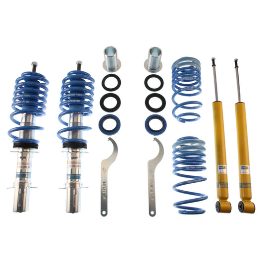 Suspension Kit Volkswagen Beetle 2010-1998 Monotube Front Lowered Height 25-45mm up to 1060kg Axle Load Rear Lowered Height 20-40mm up to 1010kg Axle Load Wheel spacers may be required for some wheel/tire combinations B14 (PSS) Bilstein