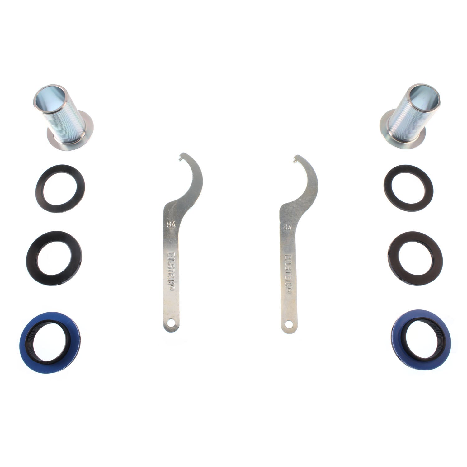 Suspension Kit Volkswagen Beetle 2010-1998 Monotube Front Lowered Height 25-45mm up to 1060kg Axle Load Rear Lowered Height 20-40mm up to 1010kg Axle Load Wheel spacers may be required for some wheel/tire combinations B14 (PSS) Bilstein