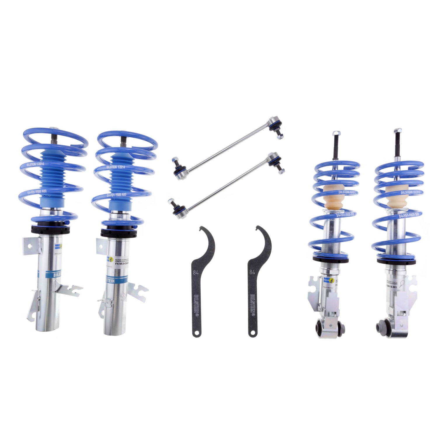 Suspension Kit Mini Cooper 2015-2007 Monotube Front Lowered Height 30-50mm, up to 905kg Axle Load Rear Lowered Height 30-50mm, up to 855kg Axle Load May require part 33 50 6 778 572 B14 (PSS) Bilstein