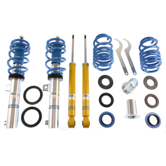 Suspension Kit Volkswagen Beetle 2019-2012 Monotube Front Lowered Height 10-30mm up to 1140kg Axle Load Without Electronic Suspension With Independent Rear Suspension With 55mm Outside Strut Diameter B14 (PSS) Bilstein