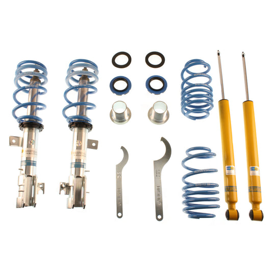 Suspension Kit Ford Fiesta 2019-2011, Mazda 2 2014-2011 Monotube Front Lowered Height 25-40mm, up to 850kg Axle Load Rear Lowered Height 20-40mm, up to 765kg Axle Load B14 (PSS) Bilstein