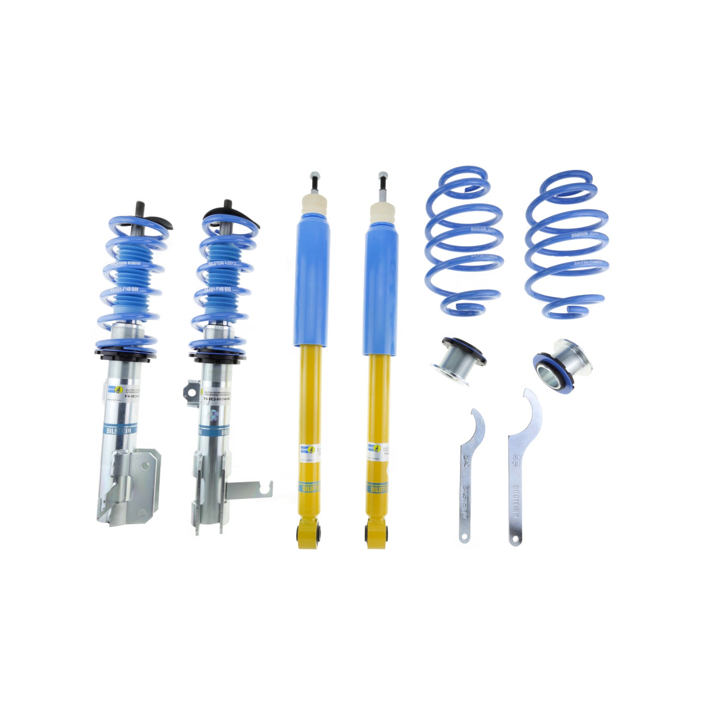 Suspension Kit Chevrolet Cruze 2015-2011, Cruze Limited 2016 Monotube Front Lowered Height 30-50mm, up to 1220kg Axle Load Rear Lowered Height 20-40mm, up to 1020kg Axle Load B14 (PSS) Bilstein