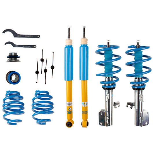Suspension Kit Nissan Juke 2017-2011 Monotube Front Lowered Height 20-50mm, up to 1010kg Axle Load Rear Lowered Height 25-40mm, up to 900kg Axle Load B14 (PSS) Bilstein