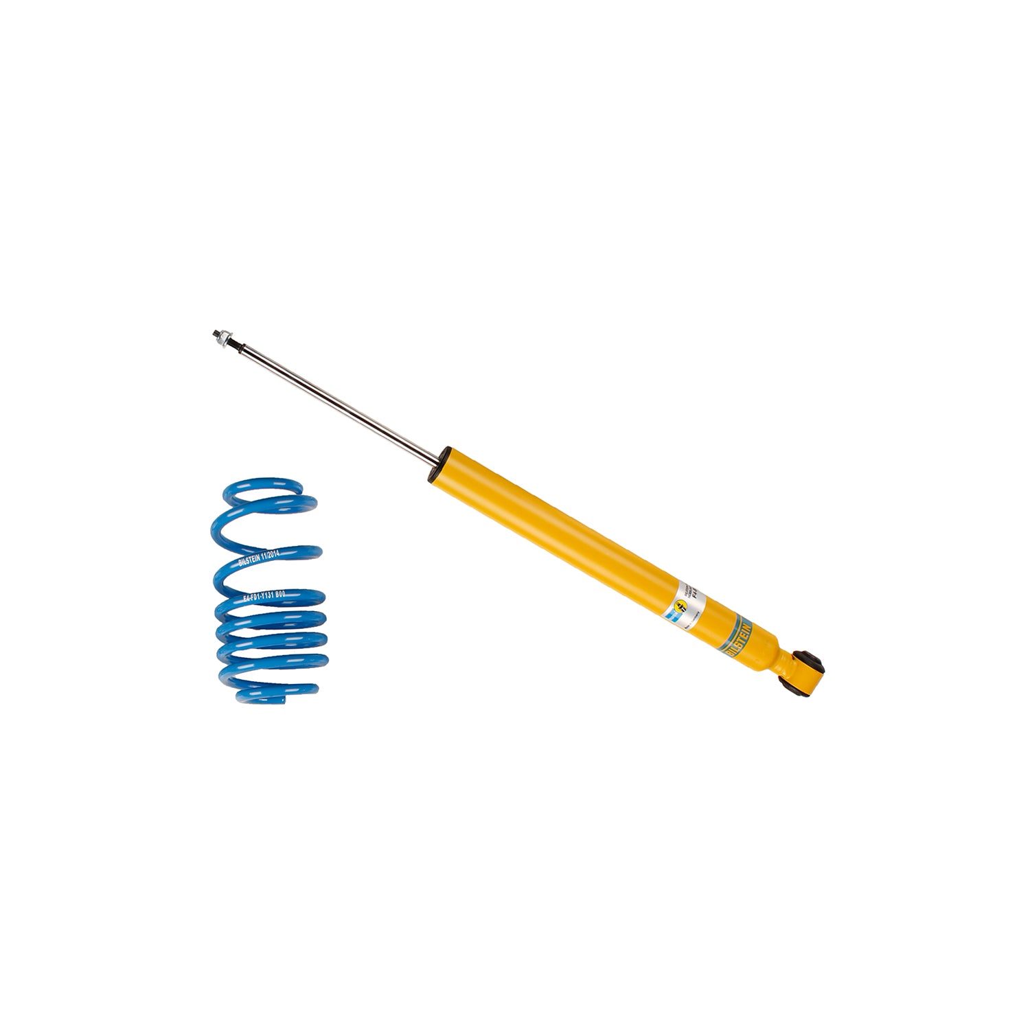 Suspension Kit Ford Fiesta 2019-2014 Monotube Front Lowered Height 25-40mm, up to 850kg Axle Load Rear Lowered Height 20-40mm, up to 765kg Axle Load B14 (PSS) Bilstein