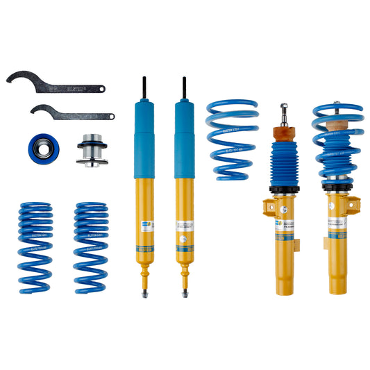Suspension Kit BMW 128i 2013-2008 Monotube/Twintube Front Lowered Height 30-50mm up to 1020kg Axle Load Rear Lowered Height 30-50mm up to 1200kg Axle Load B14 (PSS) Bilstein