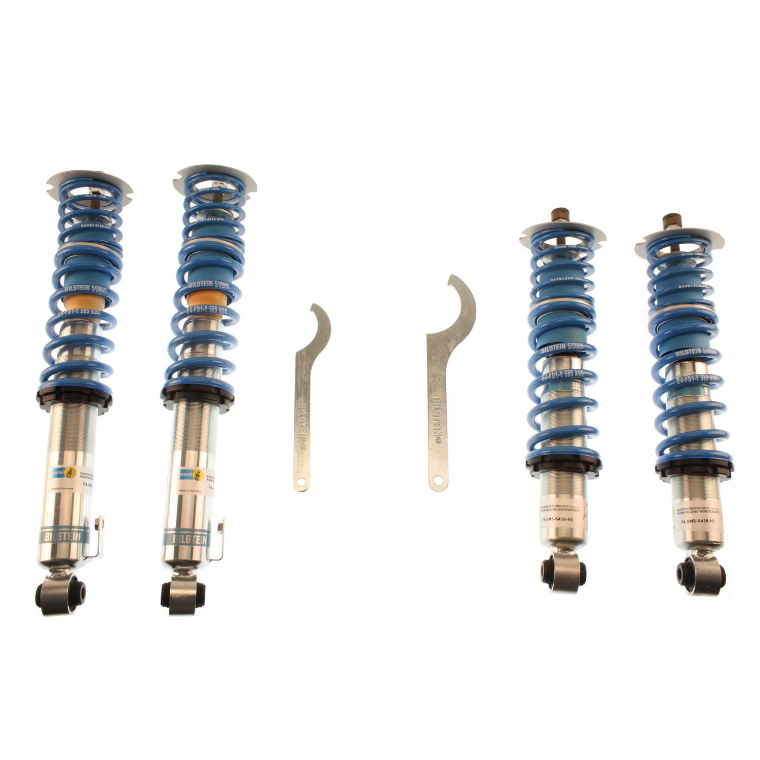 Suspension Kit Mazda Miata 2005-1999 Monotube Front Lowered Height 35-50mm, up to 655kg Axle Load Rear Lowered Height 35-45mm, up to 665kg Axle Load B16 (PSS9) Bilstein