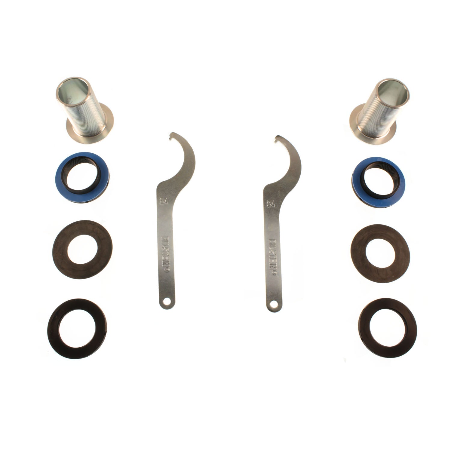 Suspension Kit Audi A3 2013-2006 Monotube Front Lowered Height 20-30mm up to 1210kg Axle Load Rear Lowered Height 10-30mm up to 1100kg Axle Load Without Electronic Suspension With 55mm Outside Strut Diameter B16 (PSS10) Bilstein