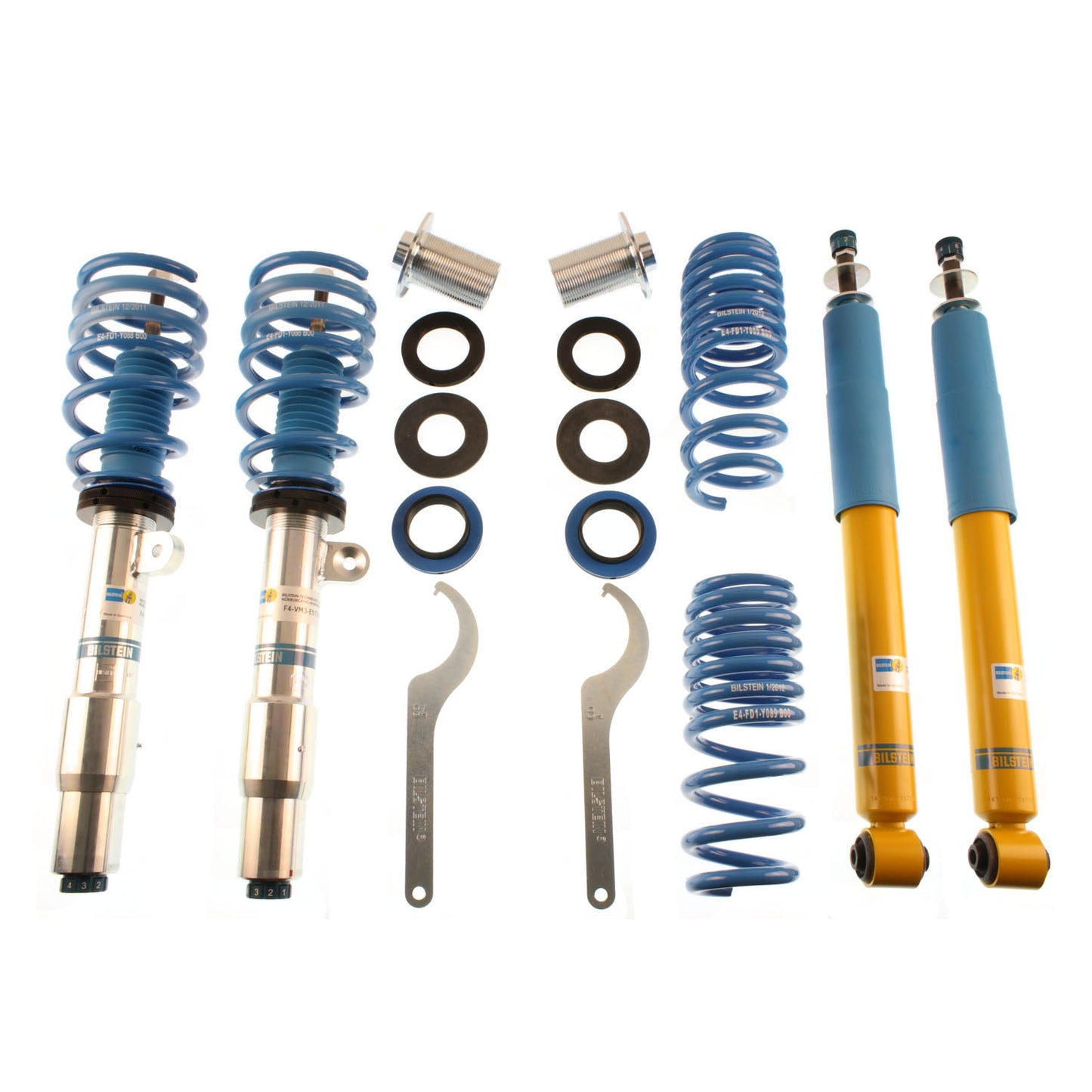 Suspension Kit BMW 1 Series M 2011 Monotube Front Lowered Height 10-35mm up to 1060kg Axle Load Without Electronic Suspension B16 (PSS10) Bilstein