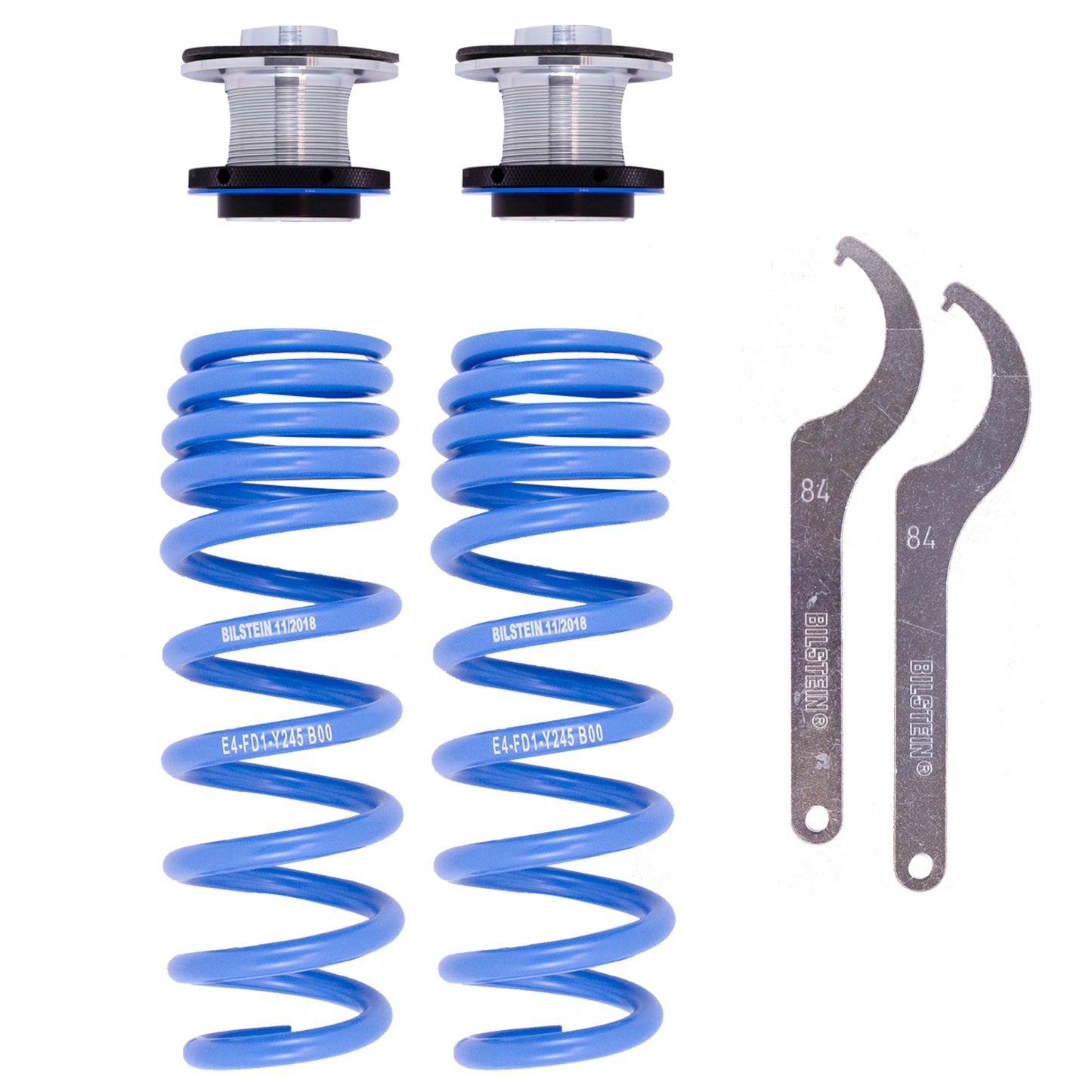 Suspension Kit BMW 228i 2016-2014 Monotube Front Lowered Height 10-30mm up to 1020kg Axle Load Rear Lowered Height 10-30mm up to 1235kg Axle Load Without Electronic Suspension Comfort Version B16 (PSS10) Bilstein