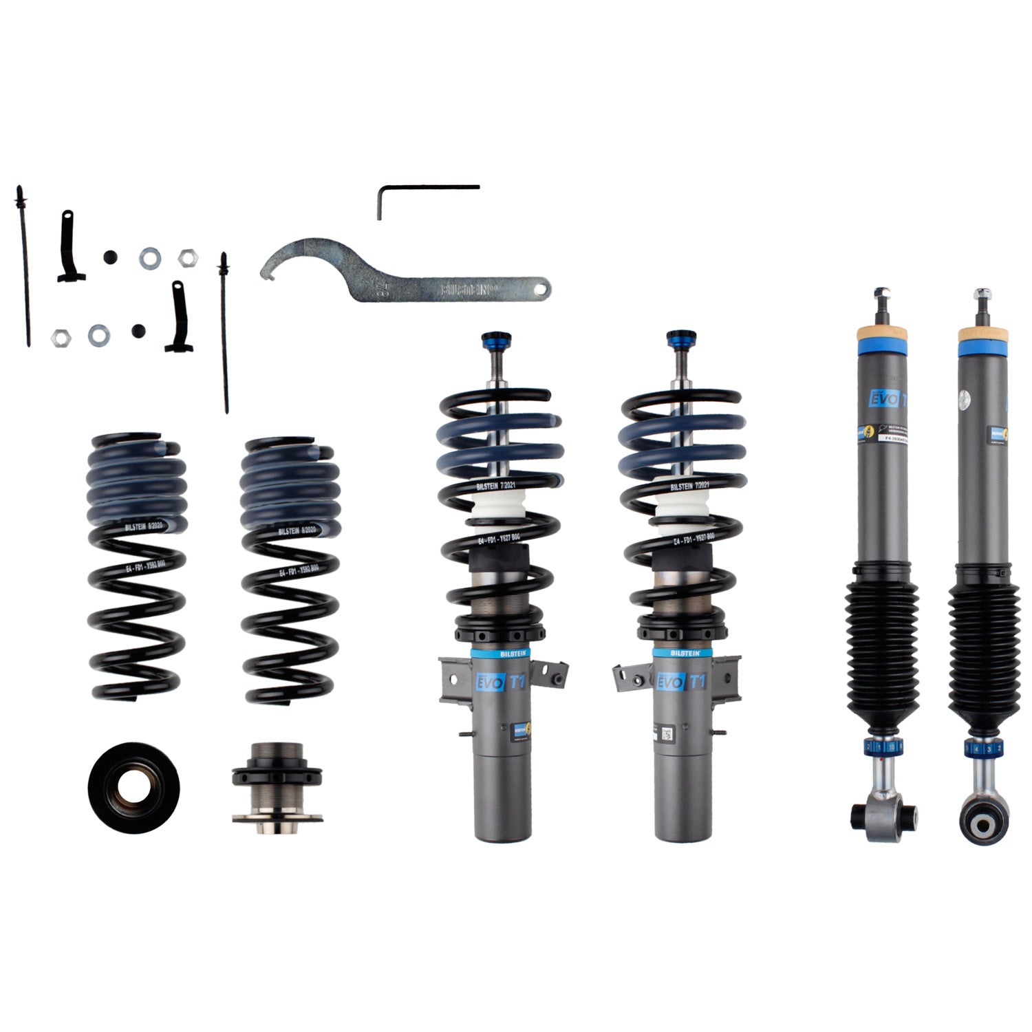 Suspension Kit BMW Z4 19-25 Toyota GR Supra 20-25 Twintube/Monotube Front Lowered Height 20-35mm (Electronic Suspension Requires Canceller Kit 14-292408) EVO T1 Bilstein