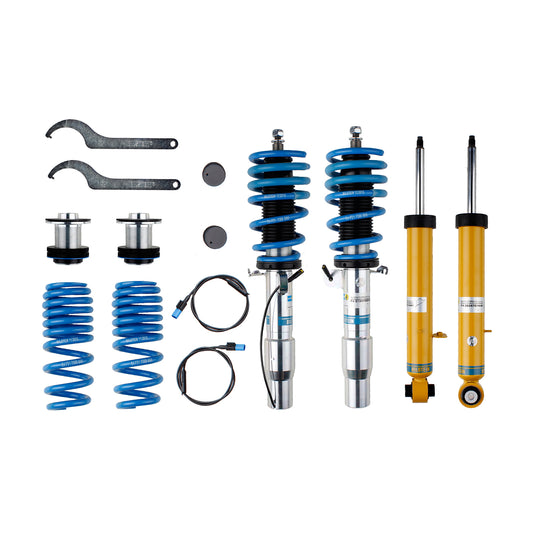 Suspension Kit BMW M3 2018-2015, M4 2020-2015 Monotube Front Lowered Height 30-40mm, up to 990kg Axle Load Rear Lowered Height 5-25mm, up to 1250kg Axle Load With Electronic Suspension B16 (DampTronic) Bilstein