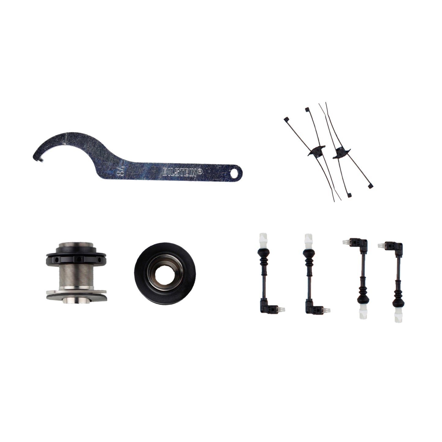Suspension Kit BMW 330e 2022-2021, 330i 2021-2019, 430i 2025-2021, M340i 20-25 Twintube Front Lowered Height 25-50mm, up to 1075kg Axle Load Rear Lowered Height 20-60mm, up to 1210kg Axle Load With Electronic Suspension EVO SE Bilstein