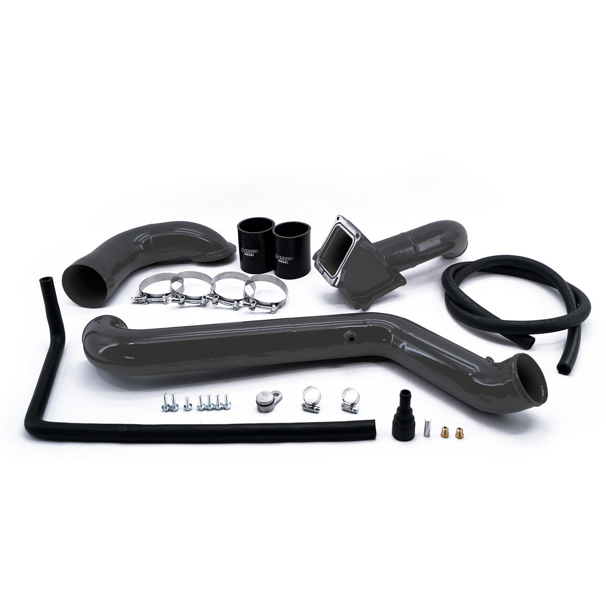2011-2016 Silverado/Sierra 2500/3500 Max Flow Bridge/ Cold Side Tube/ Turbo Inlet Kingsport Grey