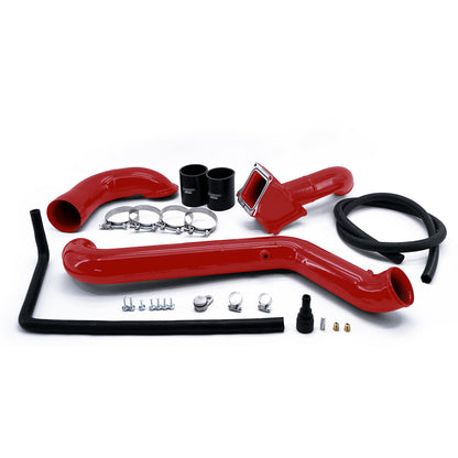 2011-2016 Chevrolet / GMC Max Flow Bridge/ Cold Side Tube/ Turbo Inlet Flag Red