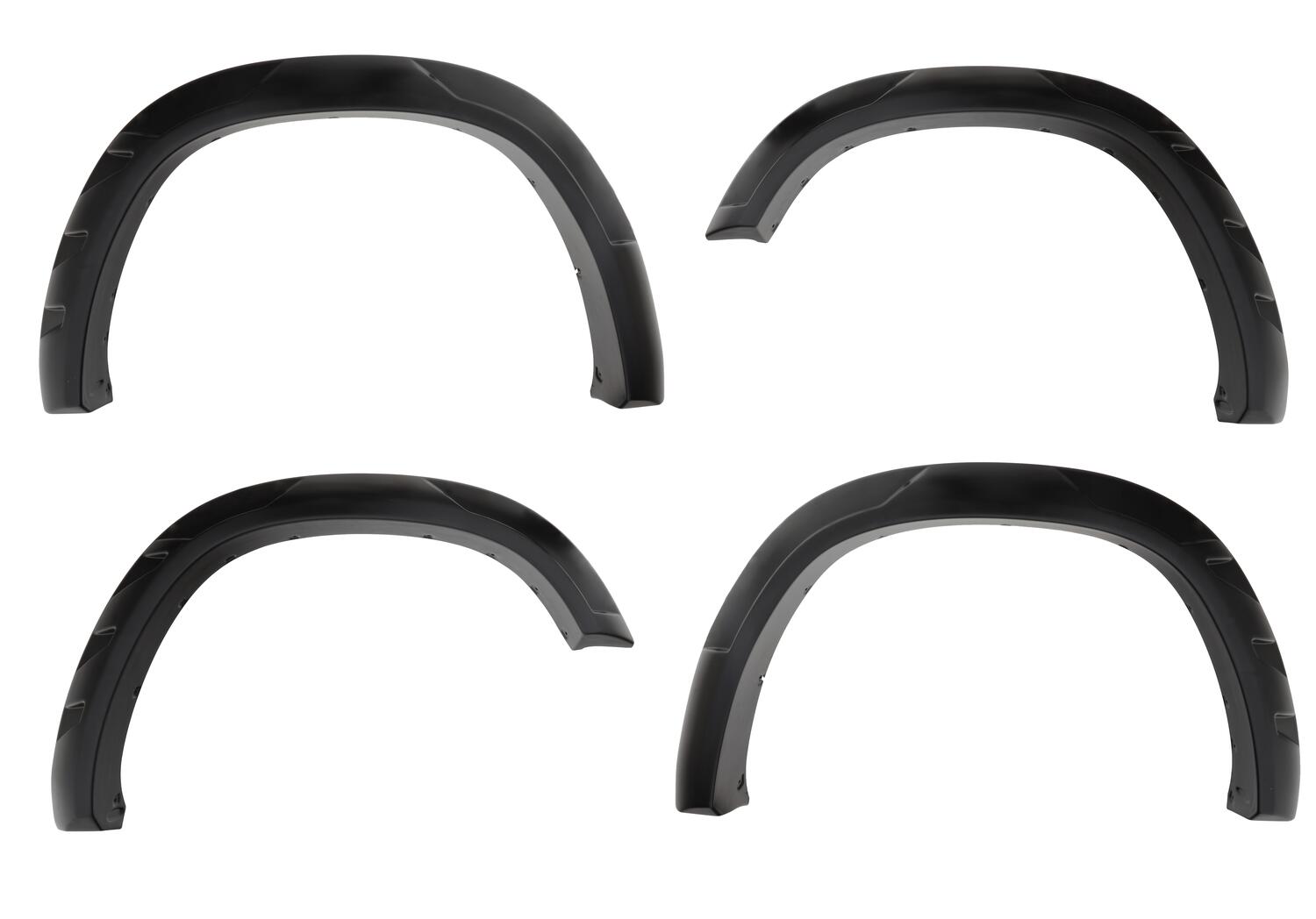Drt Style Fender Flares Front And Rear For 2019-2022 Ram 1500 Will Not Fit Rebel And Trx Models Bushwacker