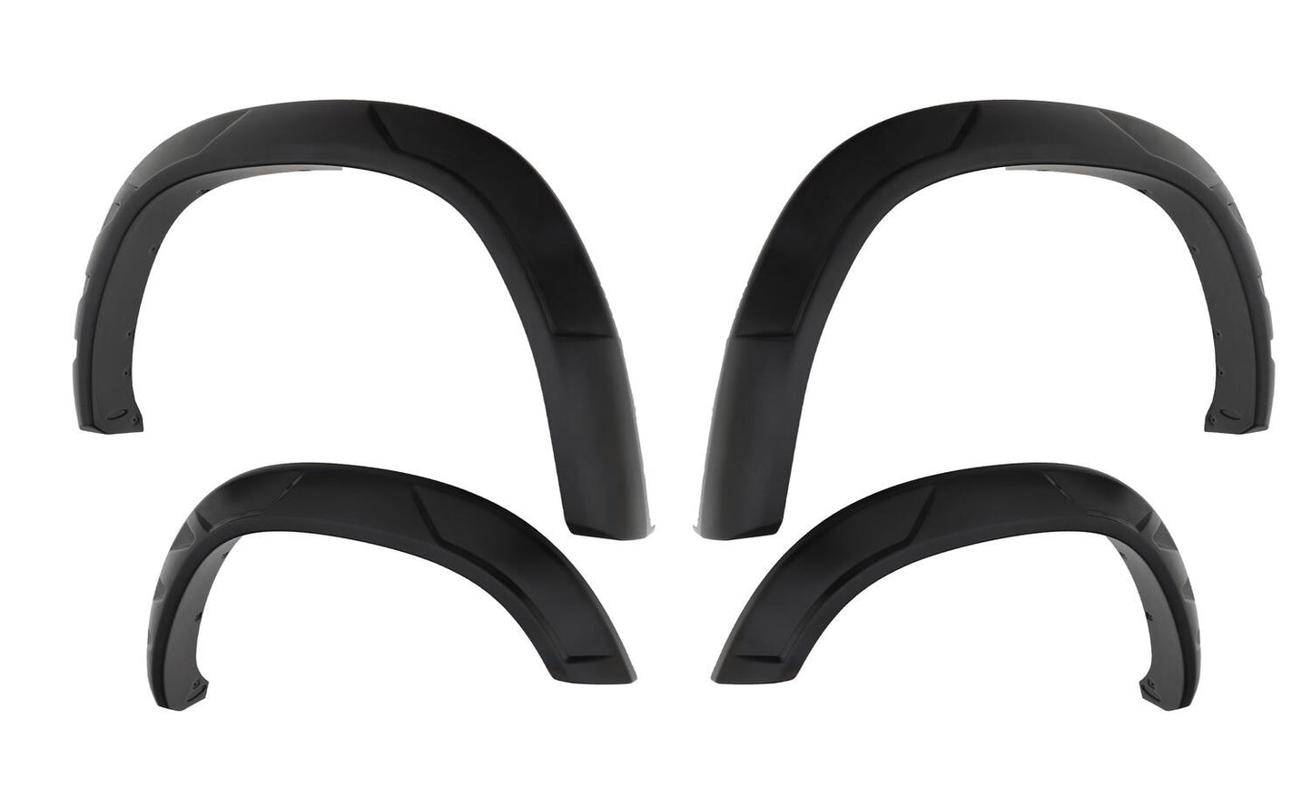 Drt Style Fender Flares Front And Rear For 19-26 Ram 2500/3500 Bushwacker