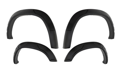 Drt Style Fender Flares Front And Rear For 19-26 Ram 2500/3500 Bushwacker