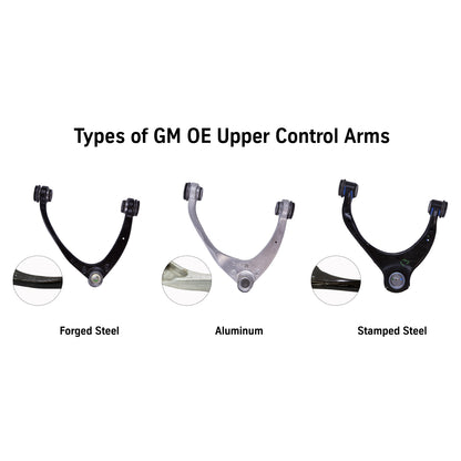 Suspension Control Arm Kit Silverado/Sierra 1500 14-18 UCA Kit Tubular Ball Joint Upper Control Arm Kit B8 Control Arms Bilstein