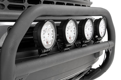 Nudge Bar 4 Inch Round Led (x4) 21-Up Ford Bronco Sport 4WD Rough Country