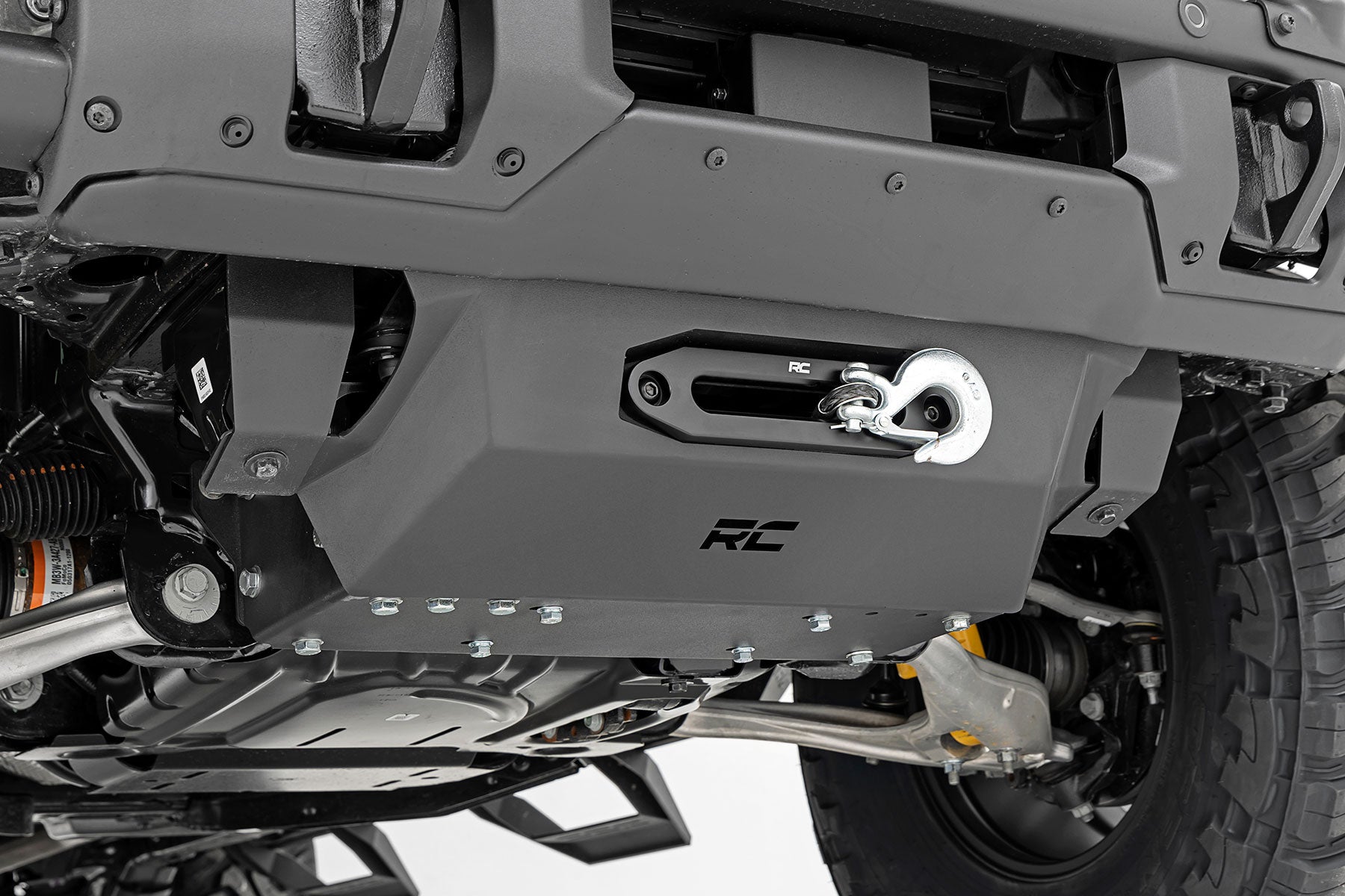 Hidden Winch Mount All Models Ford Bronco 4WD 21-Up Rough Country