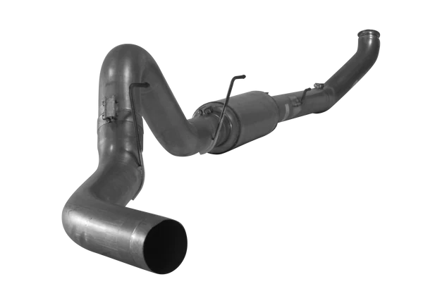 5" Aluminized Turbo Back Single with Muffler| 2007-2009 Dodge 2500/3500 6.7L Cummins, Aluminum, w/Muff-511001