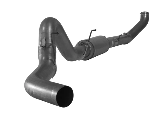 5" Aluminized Turbo Back Single with Muffler| 2007-2009 Dodge 2500/3500 6.7L Cummins, Aluminum, w/Muff-511001