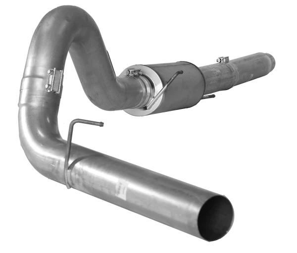 5" Aluminized Cat Back Single with Muffler | 2004.5-2007 Dodge 2500/3500 5.9L Cummins Aluminum w/Muff-511101