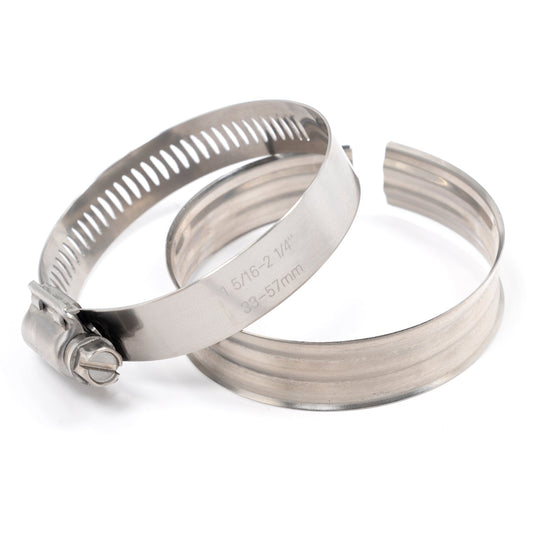 Hose Clamp with W-Style Inner Liner 6 Inch ID Range 141-165mm PPE Diesel 