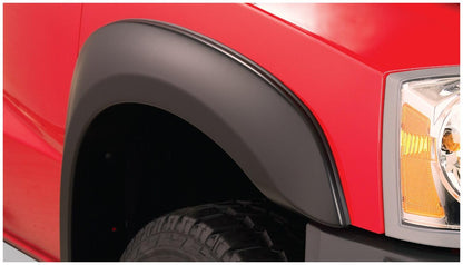 Black Extendafender Style Smooth Finish 4-Piece Fender Flare Set For 1998-2003 Dodge Durango Bushwacker