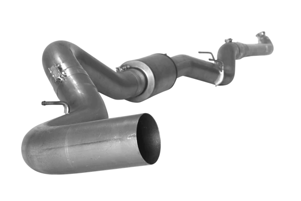 5" Downpipe Back Single With Muffler | 2007.5-2010 GM 2500/3500 6.6L DURAMAX-531001