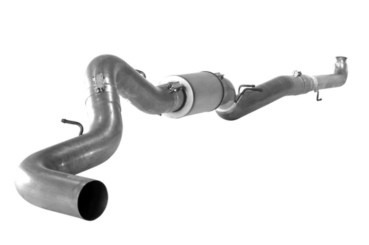 5" Downpipe Back Single With Muffler | 2001-2004.5 GM 2500/3500 6.6L DURAMAX-531100