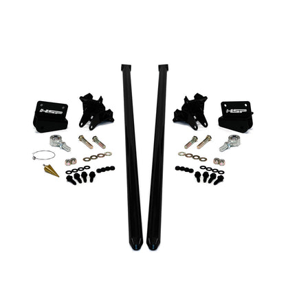 2011-2019 Chevrolet / GMC 70 inch Bolt On Traction Bars 4 inch Axle Diameter Silk Satin Black