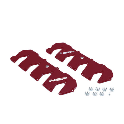 2011-2016 Chevrolet / GMC Billet Valve Covers Illusion Cherry