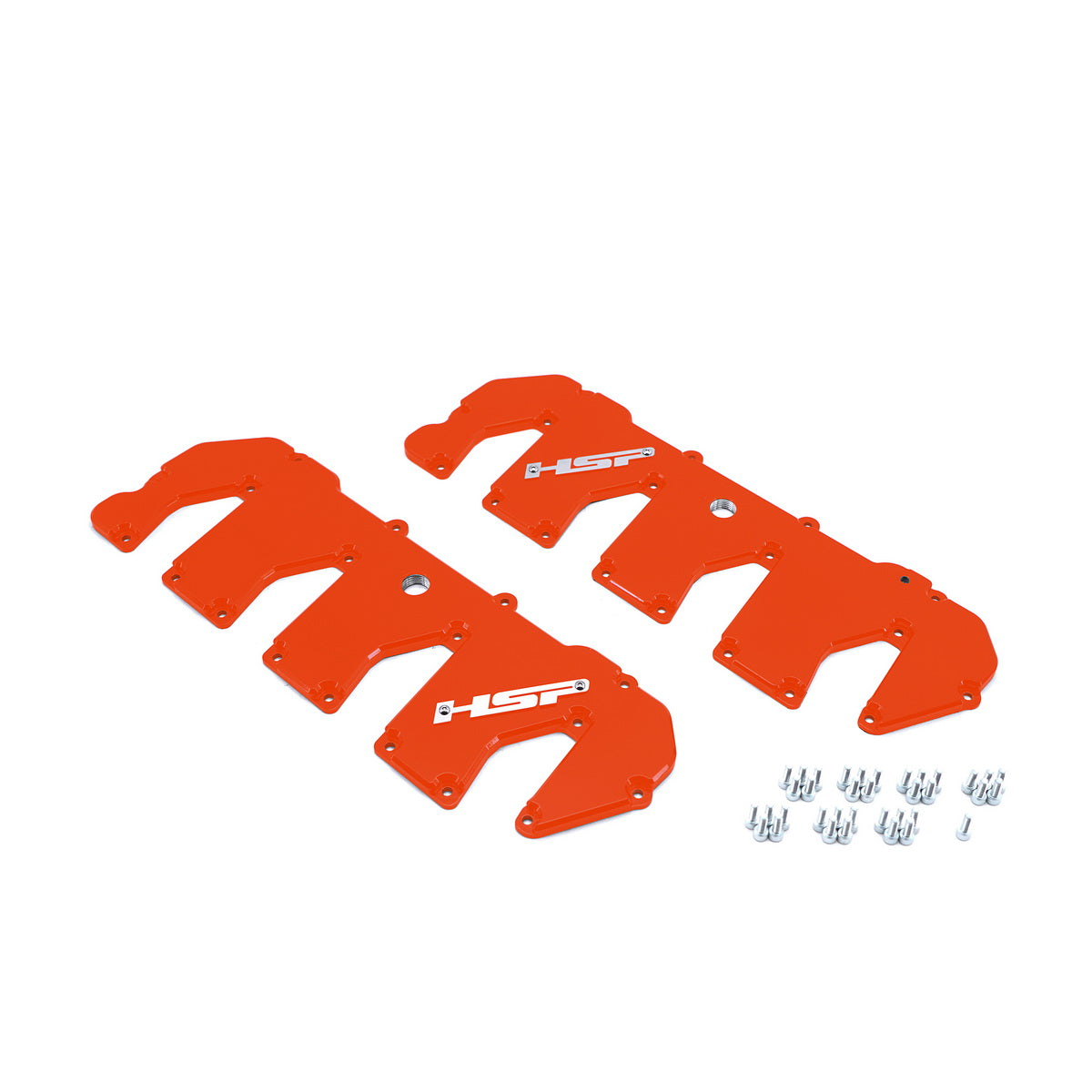 2011-2016 Chevrolet / GMC Billet Valve Covers M&M Orange