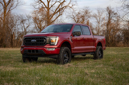 F-150 3 Inch Lift Kit Bolt On w/N3 Struts and V2 Shocks 2021 F-150 4WD Rough Country