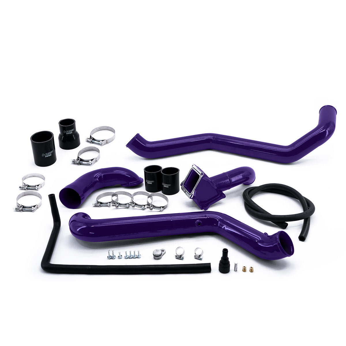 2011-2016 Chevrolet / GMC Intercooler Charge Pipe Bundle Illusion Purple