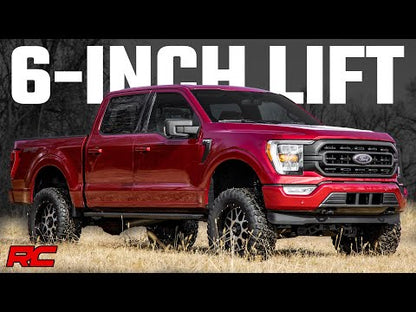 6 Inch Lift Kit Vertex/V2 2021 Ford F-150 4WD Rough Country