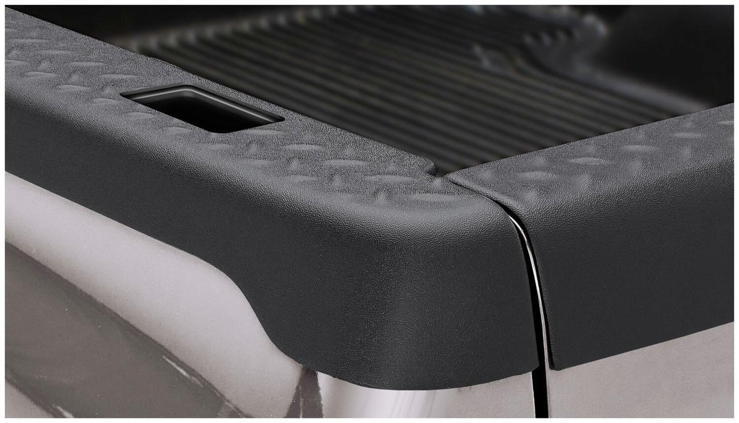 Diamondback Ultimate Bedrail Caps For 2002-2008 Dodge Ram 1500 2003-2009 Ram 2500, 3500 Fits 97.5 To 98.3 Inch Bed W/Stake Holes Bushwacker